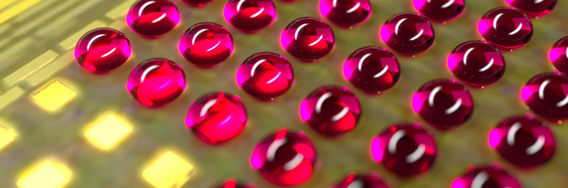 Semiconductor Biochip (Closeup)