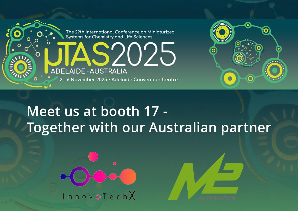 M2-Automation at MicroTAS 2025 in Adelaide with InnovoTechX - M2-Automation