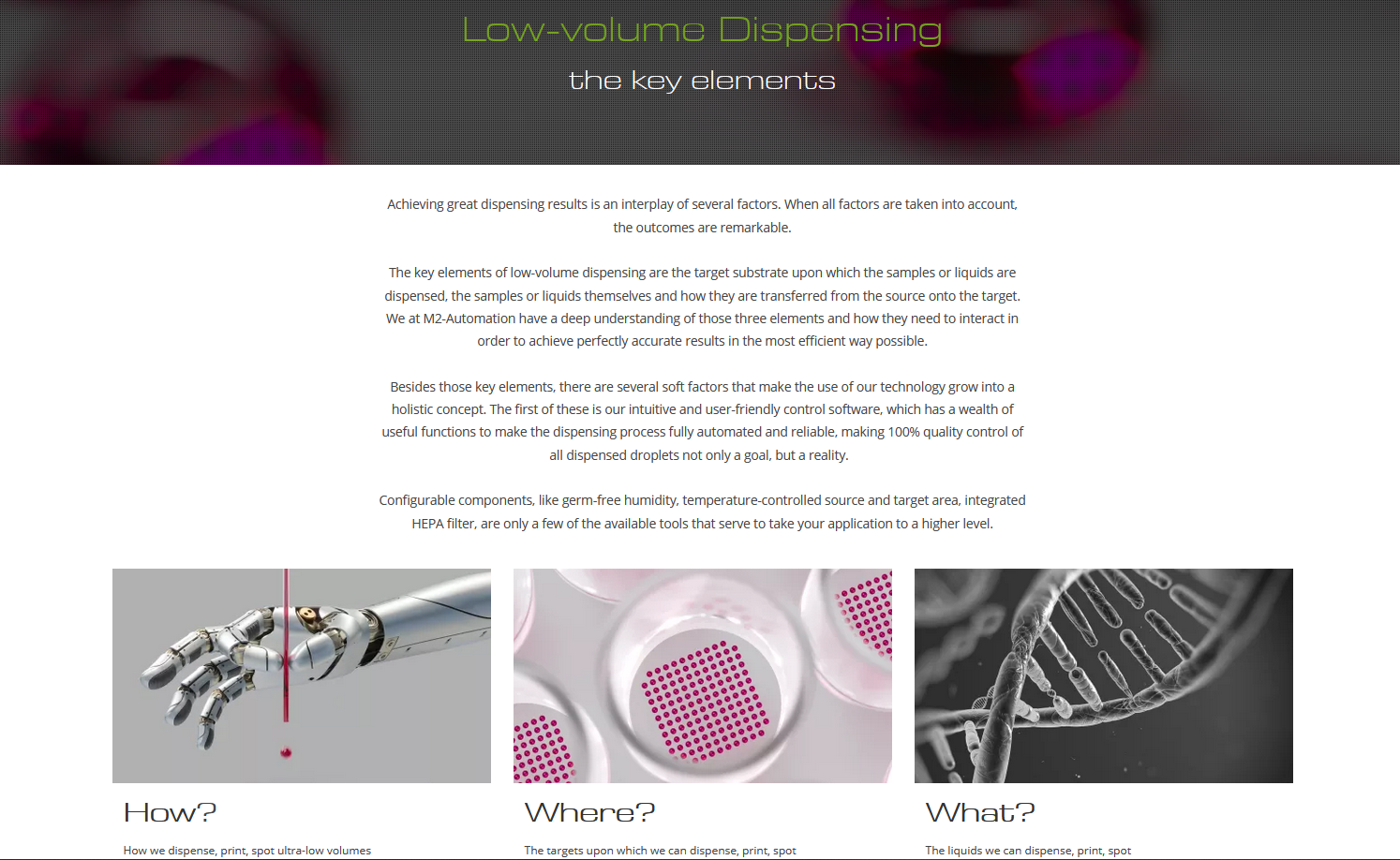 Unveiling of our new website! - M2-Automation
